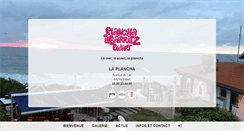 Desktop Screenshot of laplancha-ilbarritz.com