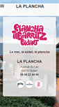 Mobile Screenshot of laplancha-ilbarritz.com